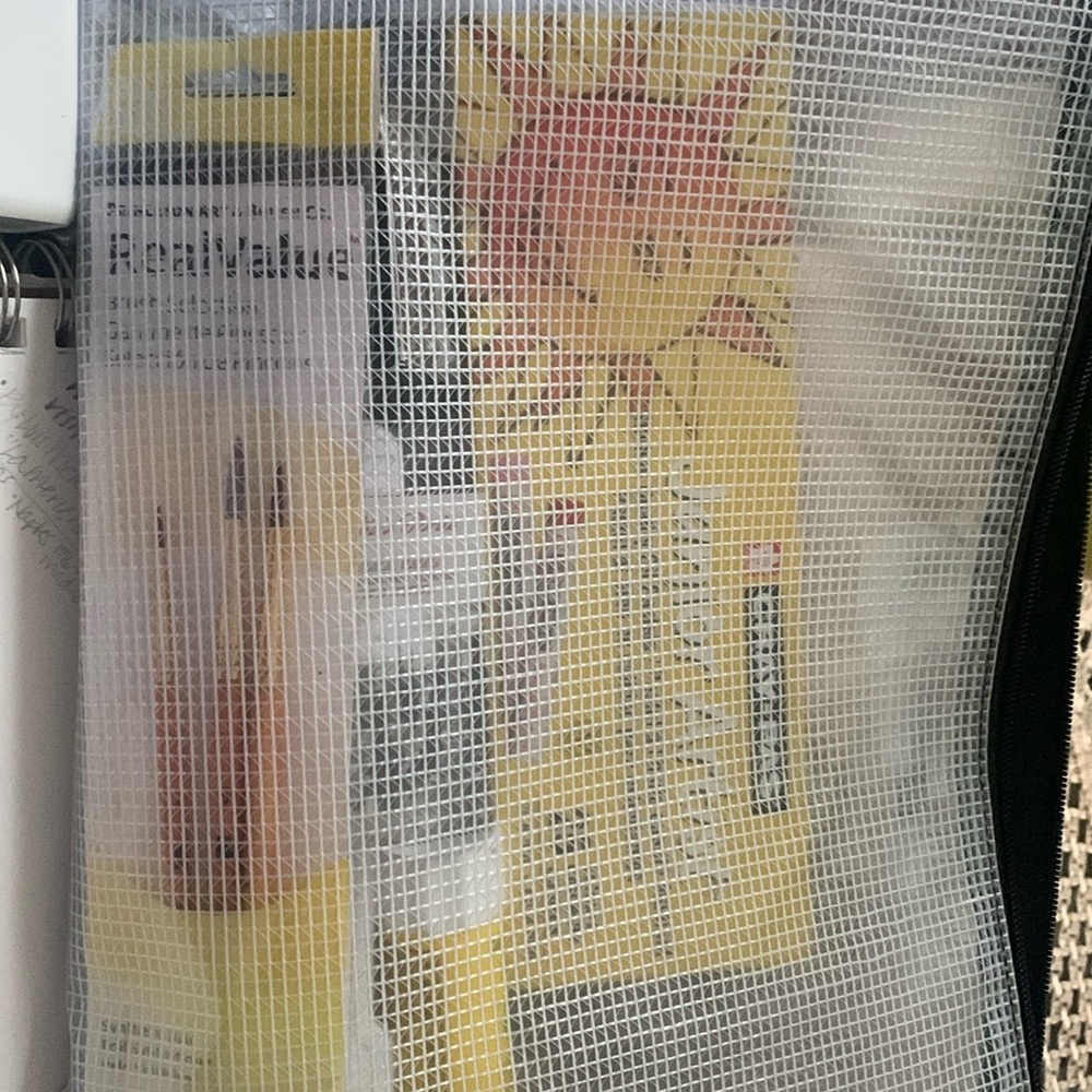 Josh’s package of junior art supplies